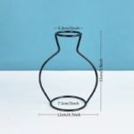 ajoutez de lelegance avec notre vase en metal pour fleurs a01 2 home decor 794 1