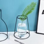 ajoutez de lelegance avec notre vase en metal pour fleurs home decor 294 1