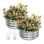 bac a jardin sureleve 2x2 pieds pour legumes et fleurs raised beds 486 1