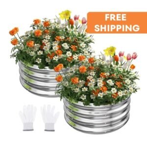 bac a jardin sureleve 2x2 pieds pour legumes et fleurs raised beds 553 1