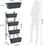 bac a jardin sureleve en metal resistant pour plantes interieur et exterieur 654 1