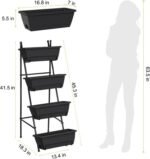 Bac à Jardin Surélevé En Métal Résistant Pour Plantes En Intérieur Et Extérieur