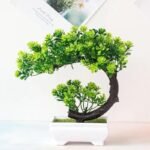 bonsai petit arbre artificiel pour decoration et cadeau artificial plants 611 1