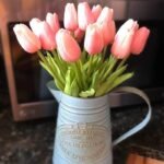 bouquet de 10pcs fleurs artificielles tulipes realistes artificial flowers 507 1