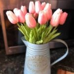 Bouquet De 10pcs De Fleurs Artificielles Tulipes Réalistes