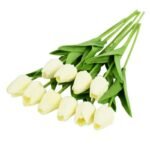 bouquet de 10pcs fleurs artificielles tulipes realistes b artificial flowers 468 1