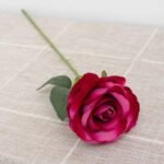 bouquet elegant dartificiel rose flowers pour votre decor a 2 5pcs artificial 434 1