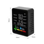 Moniteur de dioxyde de carbone pour le suivi du Co2, de la température et de l&rsquo;humidité
