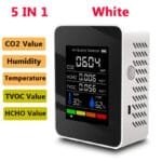 Moniteur De Dioxyde De Carbone Pour Le Suivi Du Co2 De La Température Et De L’humidité