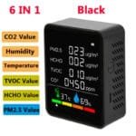 Moniteur De Dioxyde De Carbone Pour Le Suivi Du Co2 De La Température Et De L’humidité