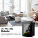 Moniteur De Dioxyde De Carbone Pour Le Suivi Du Co2 De La Température Et De L’humidité