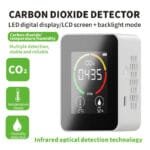 Moniteur De Dioxyde De Carbone Pour Le Suivi Du Co2 De La Température Et De L’humidité