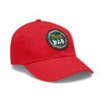 casquette dad plant pour les passionnes de botanique et jardinage red black patch one 516 1