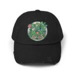 Casquette Distressée Confortable Pour Les Mamans Plantes Certifiées