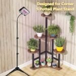 ce support pour plantes parfait votre espace ajoute du charme brown corner plant shelf 327 1