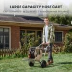 Chariot à Tuyau En Inox Résistant Pour 200 Ft De Tuyau - états-unis