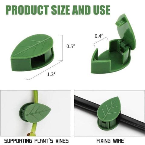 Clips Esthétiques Pour Plantes Grimpantes - Urban Garden Club 2 Clips Pour Plantes Grimpantes