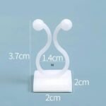 clips invisibles pour soutenir vos plantes grimpantes elegamment m white clips 296 1