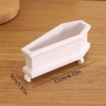 coffin planter pot loriginalite funebre pour votre jardin white s 503 1