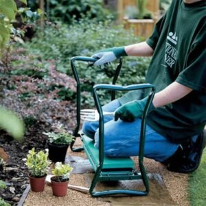 Genouillère de jardin confortable avec options de sièges polyvalentes