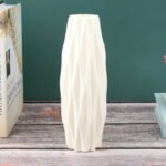 Vase à Fleurs En Céramique Contemporain Pour Une Décoration Intérieure élégante - Blanc