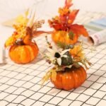 decoration de citrouille artificielle pour votre evenement automnal 384 1