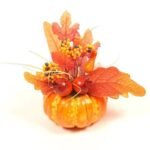 decoration de citrouille artificielle pour votre evenement automnal orange 349 1
