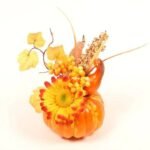 decoration de citrouille artificielle pour votre evenement automnal orange b 136 1