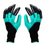 Gants de jardin durables avec griffes en plastique ABS pour une protection solide