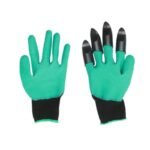 Gants de jardin durables avec griffes en plastique ABS pour une protection solide
