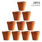 durable mini red flower pots for vibrant plant growth 20pcs 3x3cm 425 1