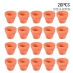 durable mini red flower pots for vibrant plant growth 20pcs 4 5x4cm 843 1