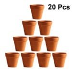 Mini Pots De Fleurs Rouges Durables Pour Une Croissance Vibrante Des Plantes