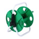 Enrouleur De Tuyau Portable Vert, Idéal Pour Votre Jardinage