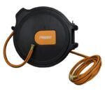 Enrouleur De Tuyau Pvc 65 Ft Avec Enroulement Fluide Et Support Pivotant