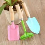 Ensemble D&rsquo;outils De Jardinage En Métal De Haute Qualité Pour Enfants
