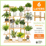etagere a plantes en bambou elegante 9 niveaux pour interieur 951 1