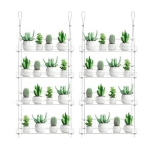 étagères En Acrylique Pour Plantes Sur Votre Rebord De Fenêtre