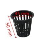 extra thick growing mesh pot for orchids and seed starters black 2 784 1