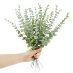 feuilles deucalyptus artificielles pour une decoration elegante green 18pcs 916 1