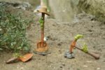 Figurines Miniatures Pour Un Enchanteur Jardin De Fées Avec Grenouilles
