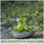 Figurines Miniatures Pour Un Enchanteur Jardin De Fées Avec Grenouilles