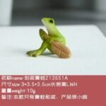 Figurines Miniatures Pour Un Enchanteur Jardin De Fées Avec Grenouilles