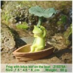 Figurines Miniatures Pour Un Enchanteur Jardin De Fées Avec Grenouilles