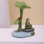 Figurines Miniatures Pour Un Enchanteur Jardin De Fées Avec Grenouilles