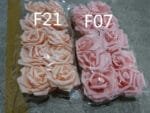 Fleurs En Rose Artificielle En Pe Foam Pour Décorations élégantes