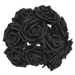 fleurs en rose artificielle pe foam pour decorations elegantes artificial flowers 599 1