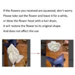 fleurs en rose artificielle pe foam pour decorations elegantes artificial flowers 824 1