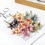 fleurs en soie artificielle 20pcs orchidee magnolia degrade 388 1