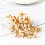 fleurs en soie artificielle 20pcs orchidee magnolia degrade light yellow 626 1